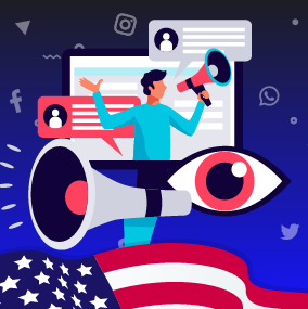 Las redes sociales el día después de las elecciones en EE.UU.