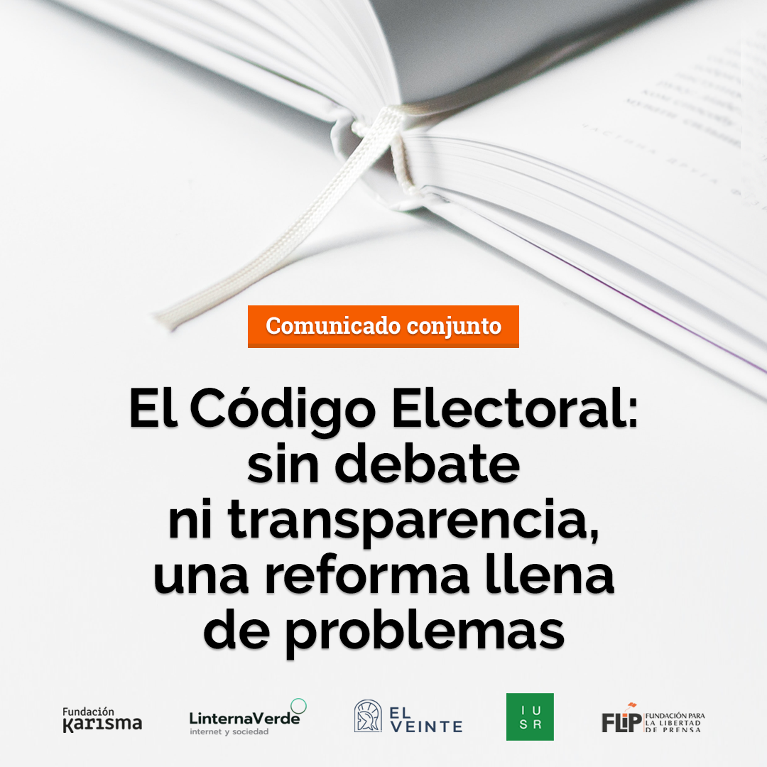 #NoAlCódigoElectoral