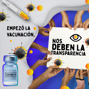Empezó la vacunación, nos deben la transparencia