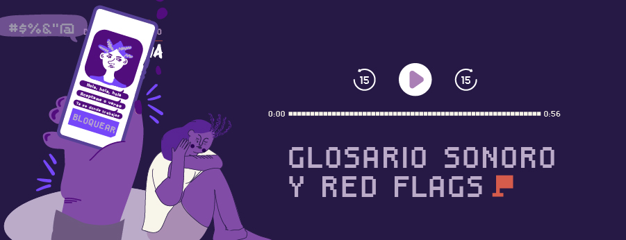 Glosario sonoro de violencias digitales de género
